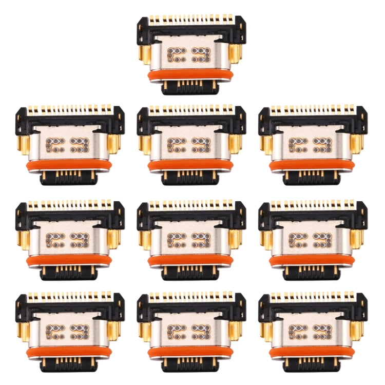 Per Vivo X27 / X27 Pro 10 pezzi connettore porta di ricarica, For Vivo X27 / X27 Pro Per Vivo X27 / X27 Pro 10 pezzi connettore porta di ricarica, For Vivo X27 / X27 Pro